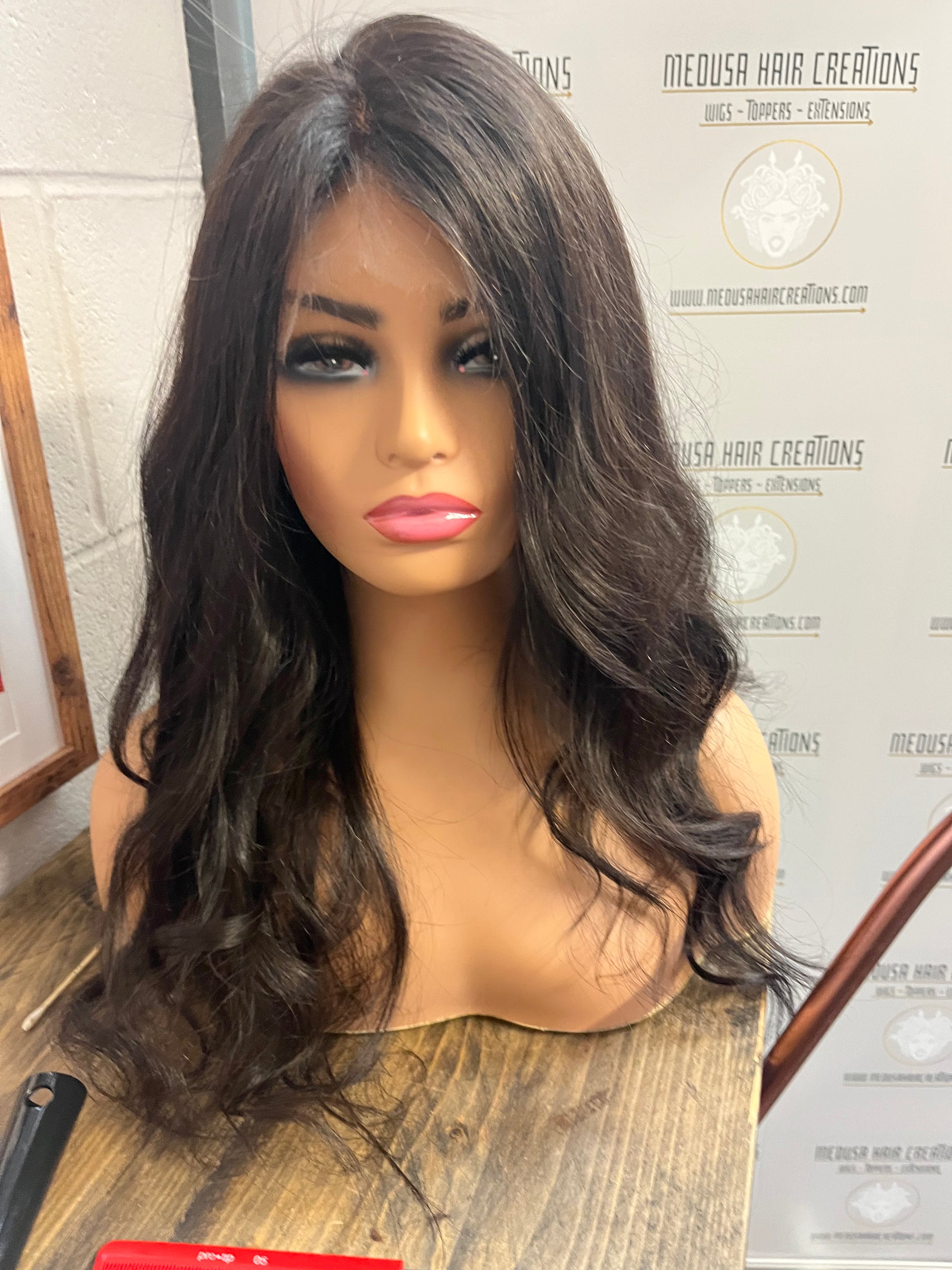 Ebony wigs best sale human hair