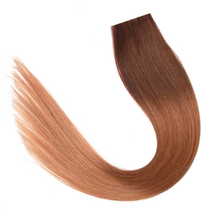 Luxury Double Drawn Clip In Hair Extensions 20-22 INCHES 100 GRAMS - OMBRE